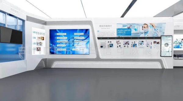 生物企業(yè)展廳設(shè)計(jì)