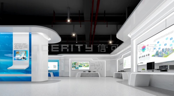 國亨塑膠材料企業(yè)展廳設計