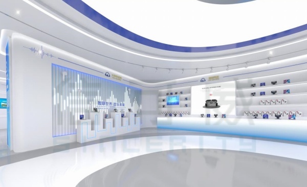 瀛通通訊企業(yè)展廳設(shè)計